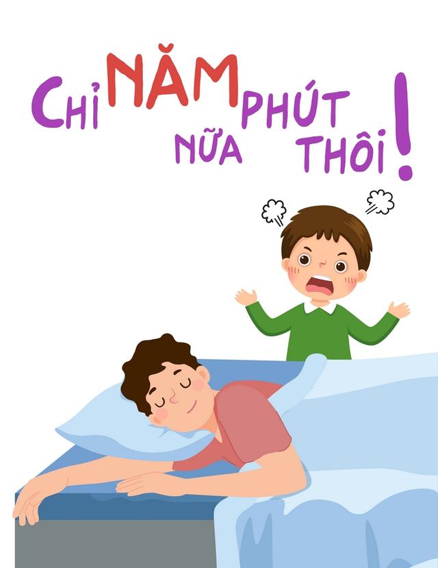 Chỉ năm phút nữa thôi!