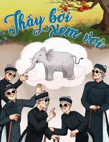 Thầy bói xem voi